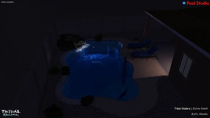 Kelly Shanks - Pool/Waterfall