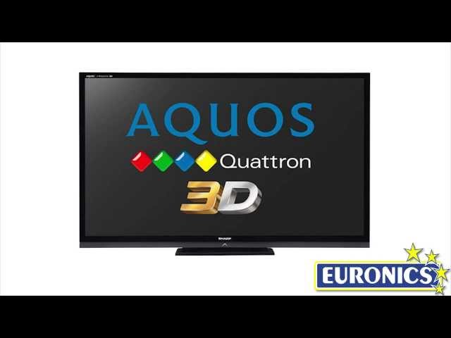 Sharp LC 70LE838E - YouTube