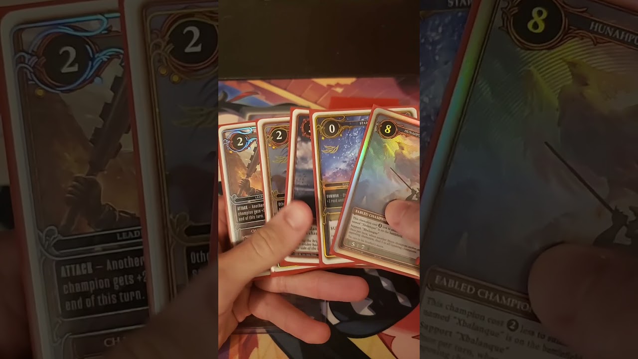 Rush of Ikorr Competitive Red/Yellow Hun Hunahpu Deck Profile Test Hand/Mulligan