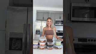 Weekly grocery haul + 45 min meal prep LETS GO 🛒✨