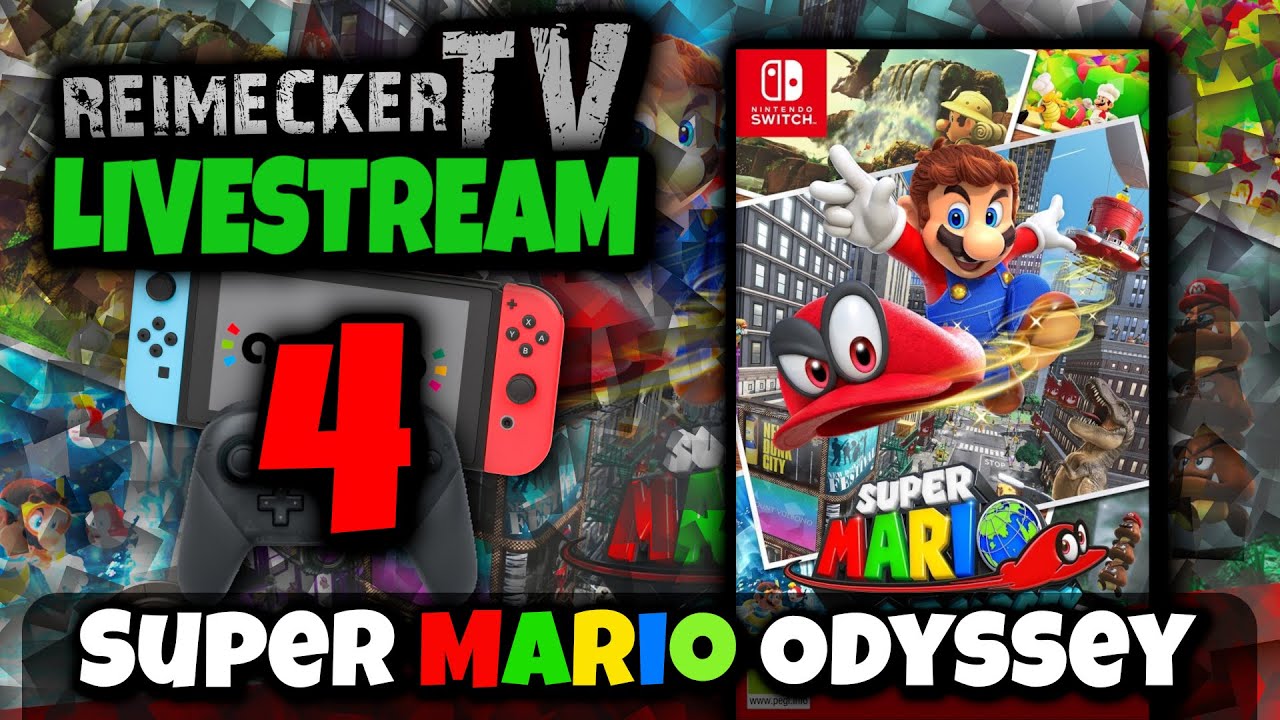 RTV - Livestream - Super Mario Odyssey (Switch) Teil 4 - 78 Moons