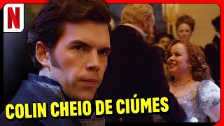 Penelope e Lord Debling dançando Happier Than Ever | Bridgerton | Netflix Brasil