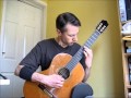 Capture de la vidéo Fantasia By Silvius Leopold Weiss On Classical Guitar (Russell Walker)