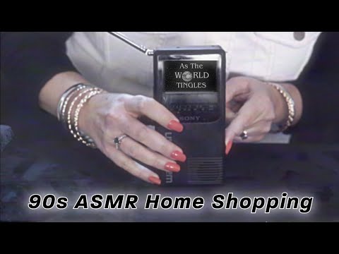 ASMR 90s Home Shopping | Sony Watchman TV (lofi, soft spoken)