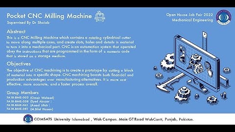 Pocket CNC Milling Machine Final Year Project