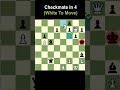 Checkmate in 4 Moves | Puzzle 221 #shorts #youtubeshorts #viral