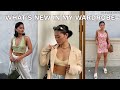 WHAT'S NEW IN MY WARDROBE -- AFFORDABLE SUMMER TRY ON HAUL ft. Nasty Gal