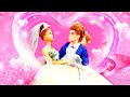 Видео для девочек игры в куклы Барби — Свадьба Крис и Кевина в красивом замке!