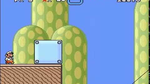 Super mario world custom level: blooper ocean 3