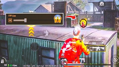 Best TPP Aim Sensitivity PUBG Mobile 🔥😱