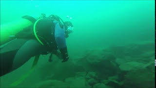 Buceo Lago Villarica, Pucon, Región de la Araucanía, Chile
