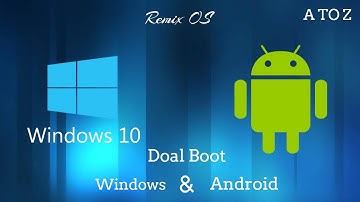 How to install Remix OS for PC / Laptop DUAL BOOT[ Easy Tutorial ]