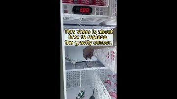 How to change the weight sensor for smart fridge vending machine