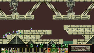 NeoLemmix Introduction Pack 2020 - Part 14 - Advanced Training Levels 4-6