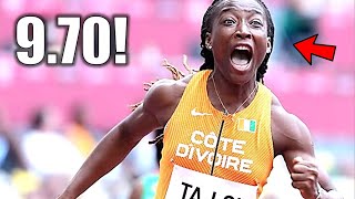 MarieJosée Ta Lou SHOCKS THE WORLD!! || 2023 Diamond League Domination