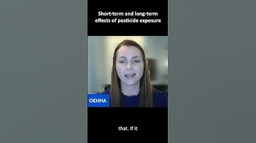 Short term and long term effects of pesticide exposure #poisoncontrol #california #pesticides