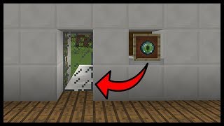 Minecraft - How to Make an Eye-Sensing Door