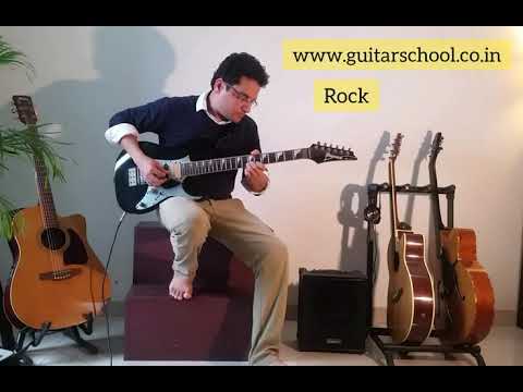 Gitaarschool Online lessen. Beginner, spoedcursus gitaar, rock, blues. Alle cursussen online