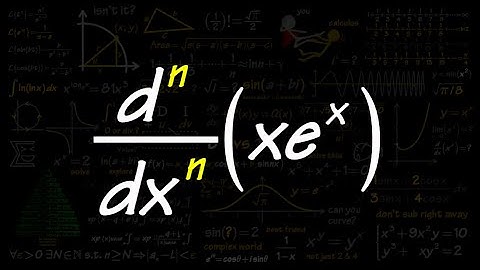 nth derivative of x*e^x