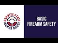 Basic firearm safety