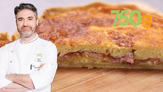 La meilleure façon de réussir sa quiche lorraine, facile, goûteuse et gourmande - 750g