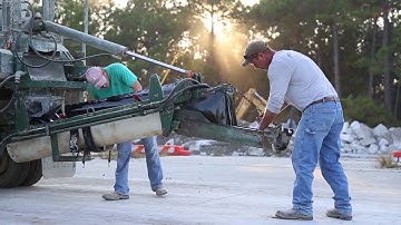 USACE engineers demonstrate the effectiveness of foam backfill technology