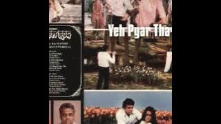 Yeh Pyar Tha.Prem Rog1982.Sudha Malhotra.Anwar.Laxmikant Pyarelal.Rishi Kapoor.Padmini Kolhapure