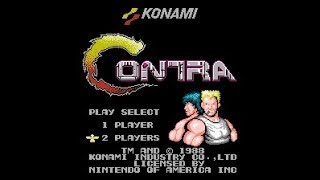 [NES] Contra - 2 Players co-op Longplay
