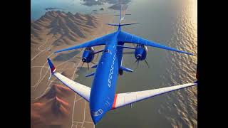 Asymmetric Annular Box-Wing Aircraft With Zero Wingtip Induced Drag - Video Created By Ai