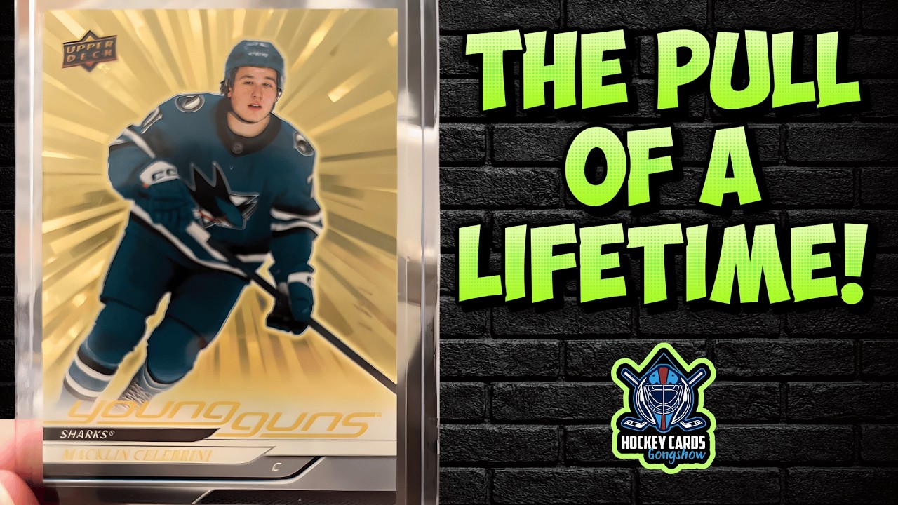 The Collector Who Pulled Celebrini’s Young Guns Outburst Gold 1/1 + Big Upper Deck The National News