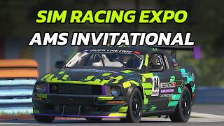 I Was Invited to Race at SIM RACING EXPO | American Muscle Series | InterCommunity | iRacing