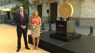 $50 Million Gold Coin Makes Splash at NYSE