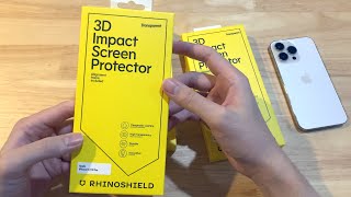 รีวิวแกะกล่อง ฟิล์มกันกระแทก แตกยากจาก RHINOSHIELD