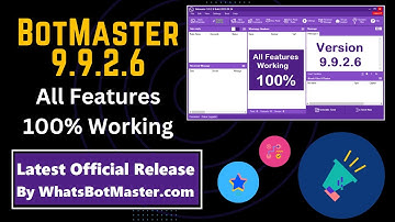 BotMaster Latest Version 9.9.2.6 - How To Register with Client Area & How to send text and photos