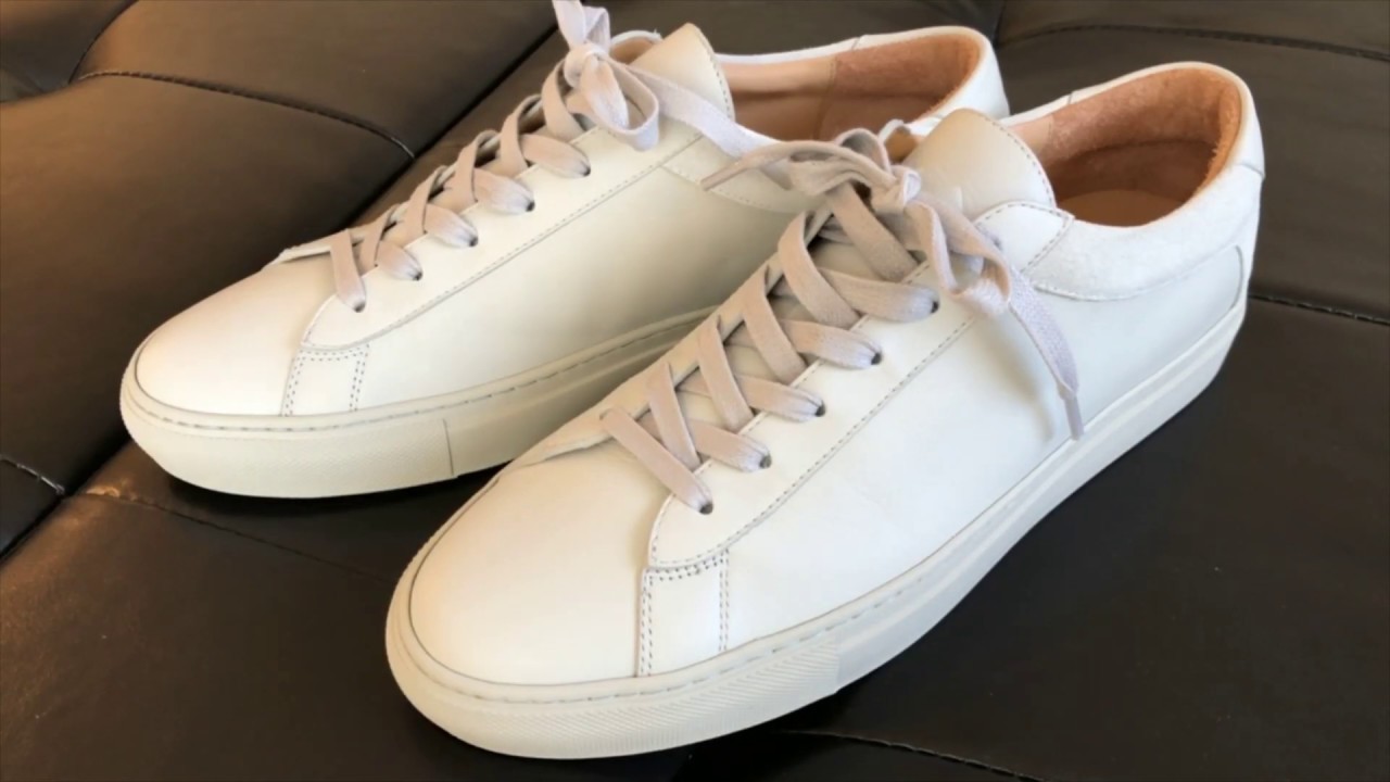 KOIO Capri Minimalist Luxury Sneaker in Nuvolo Shoe Review - YouTube