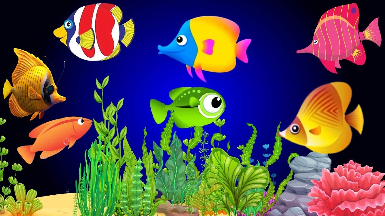 Bedtime Lullabies, Calming Undersea Animation, Baby Lullaby🐟Soothing ...