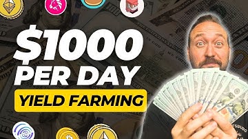 $1000 Per Day Yield Farming 💰 Crypto Passive Income 💰