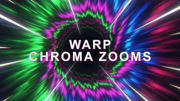 Easy Warp Chroma Zooms ( After effects Tutorial )