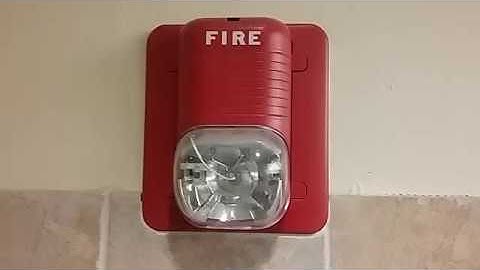 System Sensor S1224MC Fire Alarm Strobe