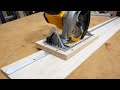 Amazing !! VERY simple Circular Saw Guide