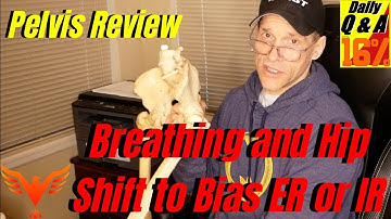 Q & A for The 16% - Pelvis Review - Breathing Mechanics - Hip Shifting External or Internal Rotation