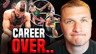 Conor McGregor TEARS His ACL In 5 Seconds & DESTROYS His Comeback.. It's All OVER