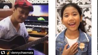Rumah Kita - God Bless Cover By Caca Aysha Collab With Denny Chasmala