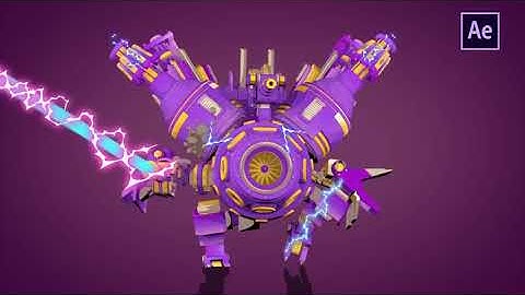 Flash FX Electric Elements And Transitions - After Effects Template