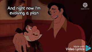 Gaston. reprise. song lyrics. The beauty and the beast