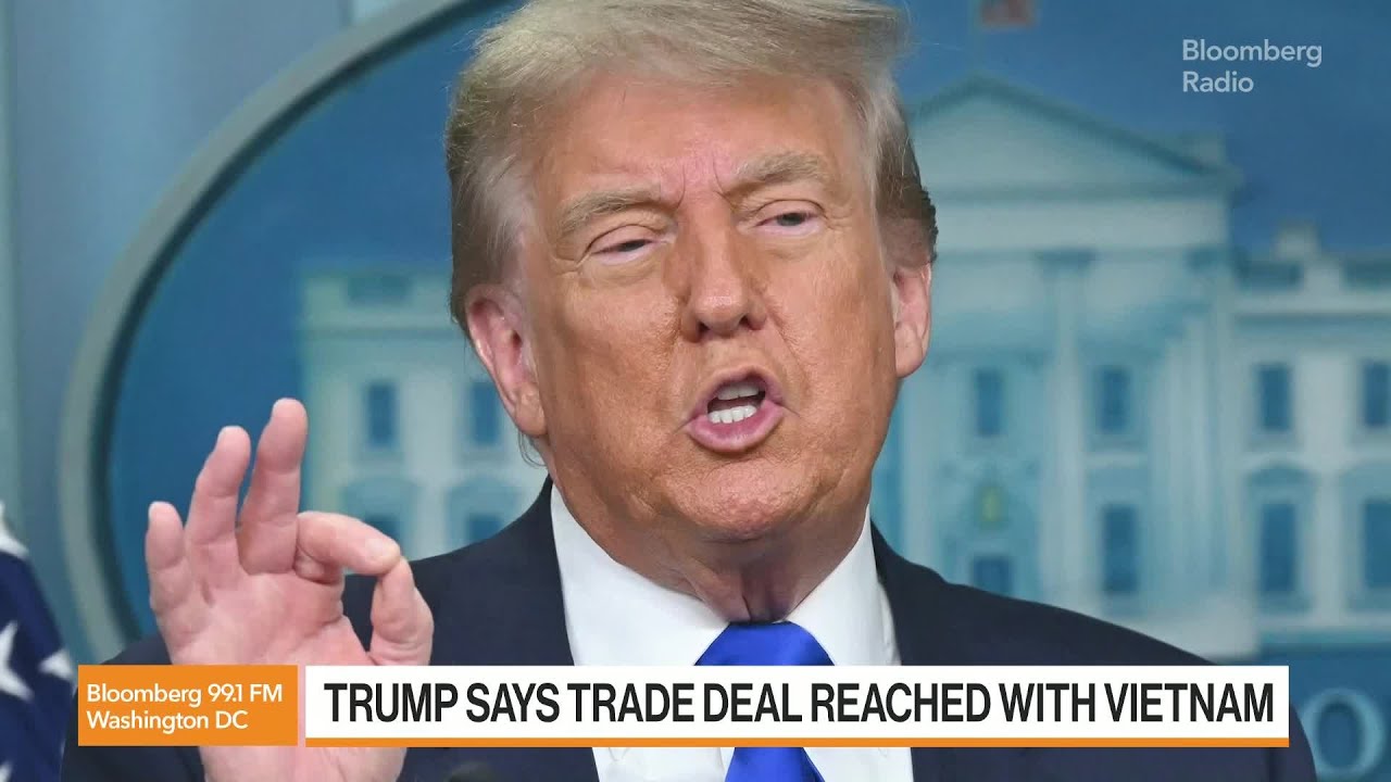 Trump’s Vietnam Deal Shows China Tariffs Won’t Fall Much Further