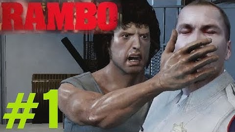 Rambo The Video Game Walkthrough Chapter 1 (1982) - Rambo Videogame 2014 Gameplay Part 1