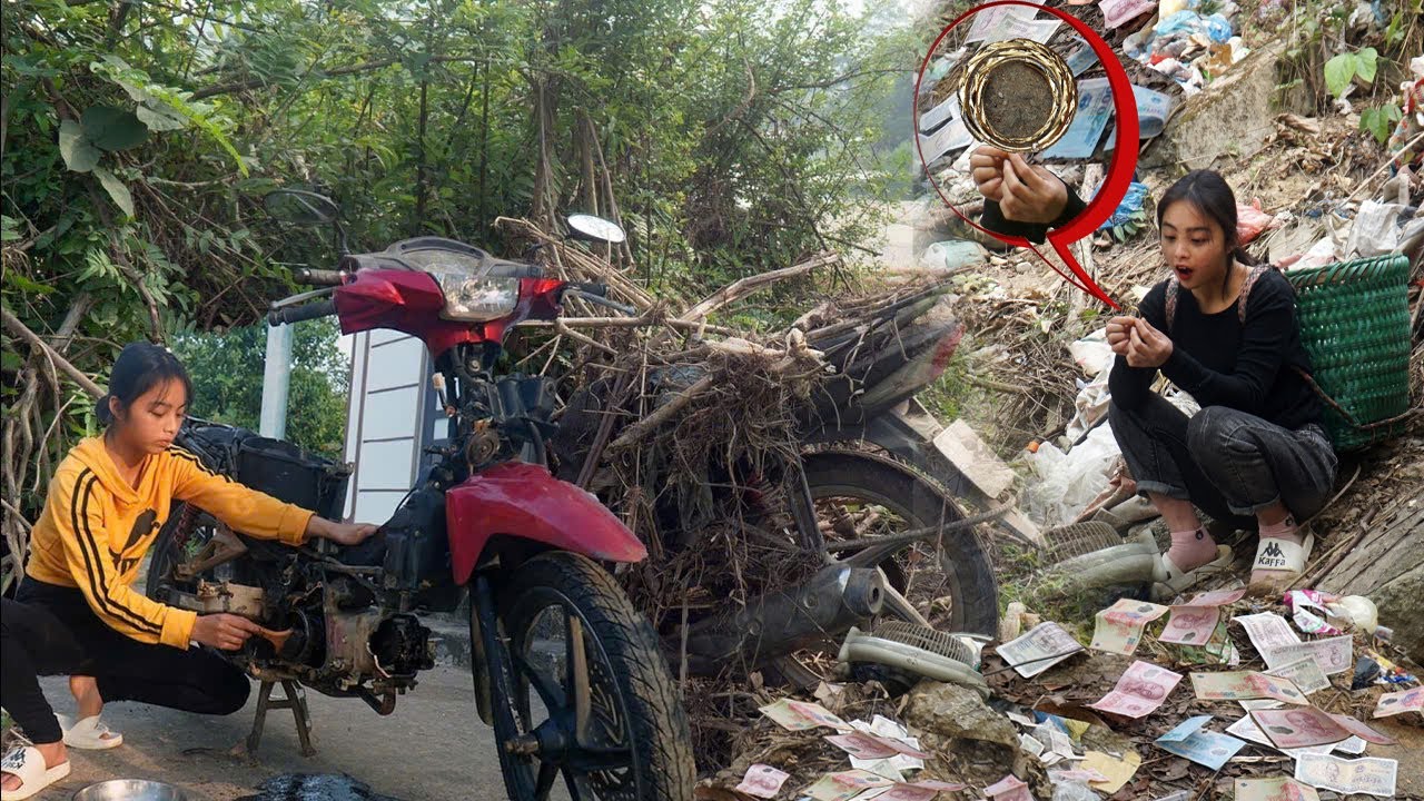 REWIND TIMELAPSE--200Days of Restoring and Repairing Things Picked Up from the Dump and My Lucky Day