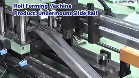 CE marking Bottom drawer runners and concealed drawer slide machine roll forming companies
