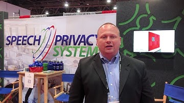 InfoComm18 - Speech Privacy Systems